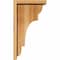 Ekena Millwork New Brighton Rough Sawn Corbel w/Backplate, Western Red Cedar, 6"W x 10"D x 18"H COR06X10X18NEB01RWR - alternate 3